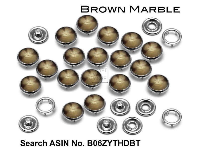 CRAFTMEMORE Snap Fastener Setting Tool for Pearl Snap Ring Fastener Buttons - Snaps NOT Included (Prong Snap Setter) - Image 4